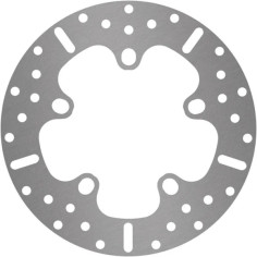 D-series Round Brake Rotor Silver