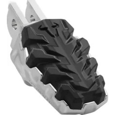 Evolution Footrest Black, Silver