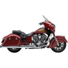 Dual Cut Slip-on Mufflers Chrome