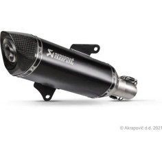 Slip-on Line Muffler Scooter Black