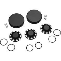 Axle Caps Black