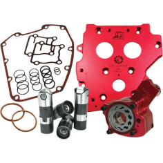 Race Series Oil System Pack Aluminum, Red