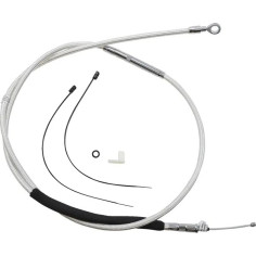 High-efficiency Braided Sterling Chromite Ii Clutch Cable Silver