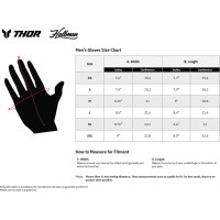 Spectrum Gloves Red