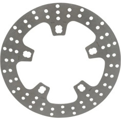 Brake Rotor Fixed Round Silver