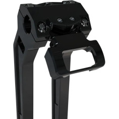 M8 Softail Gauge Mount For Performance Risers Black