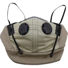 Pro Series Rider Dust Mask Brown