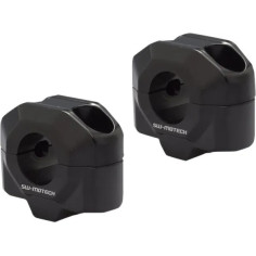 20mm Bar Riser Black, Powder-coated