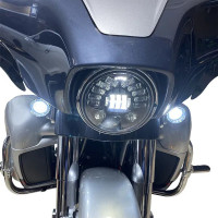 7 Adaptive Headlamp For Indian Chrome