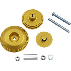 Rear Axle Sliders Gold