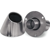 Replacement End Cap With Quiet Tip Aluminum, Billet
