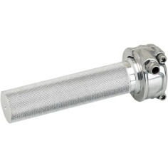 7-8 Whiskey Throttle Assembly Silver