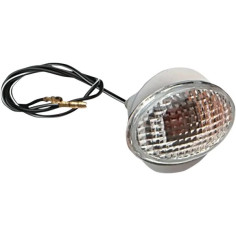 Flat Oval Marker Lights Clear
