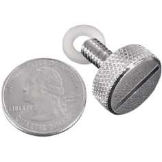 Quarter Turn Seat Thumb Screw Kit Chrome