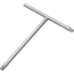 Dual Drive Mini T-handle Tool Silver, Nickel Pewter
