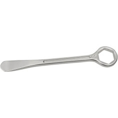 T6 Tire Lever Silver, Anodized