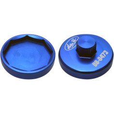 Fork Cap Socket Blue