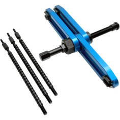 Crankcase Splitter V2 Black, Blue, Anodized