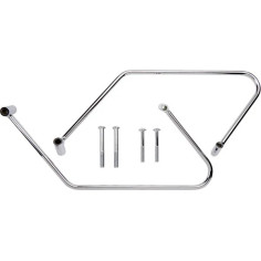 Saddlebag Stays Silver