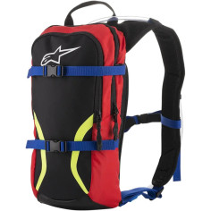 Iguana Hydration Backpack Black, Red