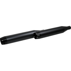 3-1-2 Softail Shredder Mufflers Black