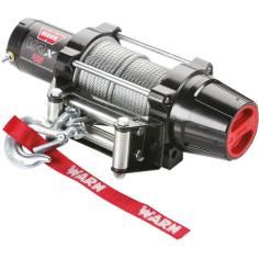 Vrx Winch Black, Powder-coated