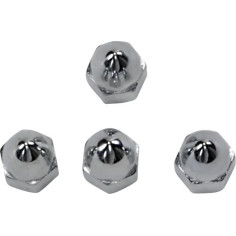 Acorn Exhaust Nuts Chrome