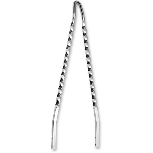 Twisted Sticks Sissy Bar Silver