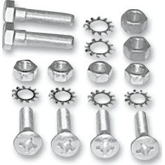 Rear Fender Mounting Hardware Kit Silver