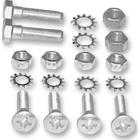 Rear Fender Mounting Hardware Kit Silver