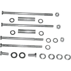 Motor Mount Hardware Silver