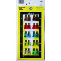 Plug-in Fuses Blistercards