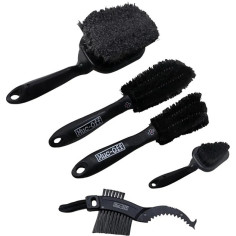 5-piece Brush Set Black, Gray