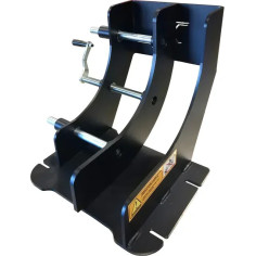 Mechanical Wheel Clamp For Lift Stands Black