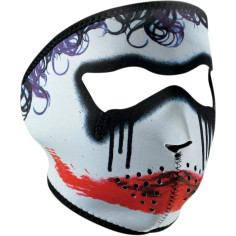 Neoprene Full-face Mask White, Black