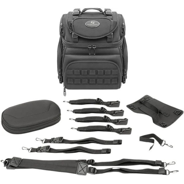 Br1800 Tactical Sissy Bar Bag Black