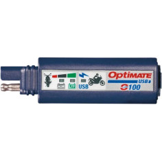 Optimate Single Usb Charger Blue