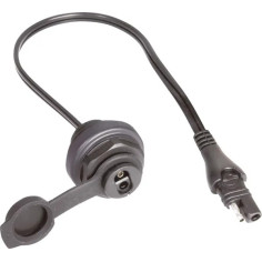 Sae Panel Mount Socket Black
