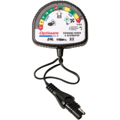 Optimate Test Cranking & Alternator Black, White