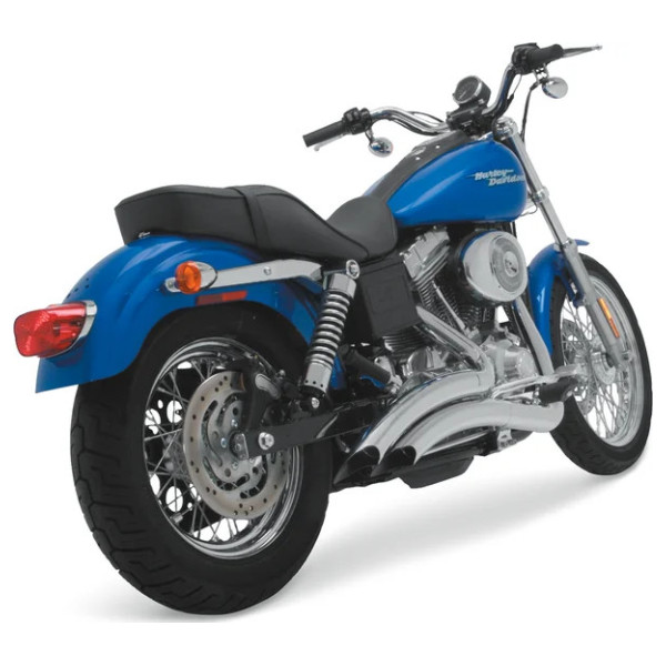 Big Radius 2:2 Exhaust System Chrome