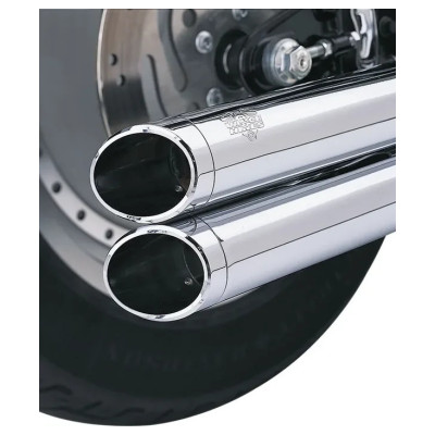 End Caps For Big Shots Exhaust Systems Chrome