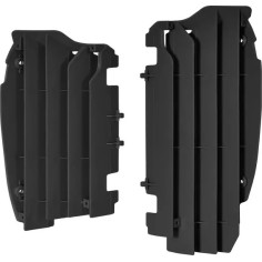 Radiator Guards For Kawasaki Black
