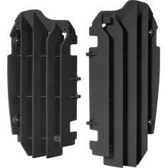 Radiator Guards For Kawasaki Black