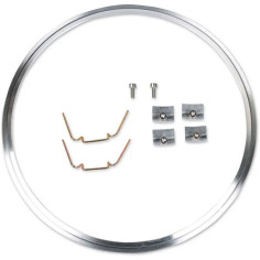 Headlight Adapter Kit Chrome