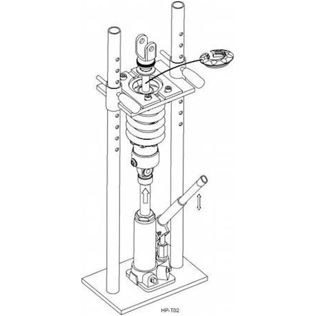 Special Tool For Spring Removal Black