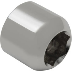 Chrome Axle Nut Silver