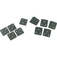 License Plate Bracket Mounting Gaskets Black