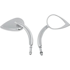 Teardrop Mirror Chrome, Silver