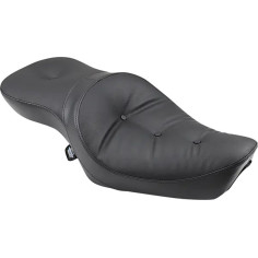 Low-profile Double Bucket 2-up Vinyl Seat Black