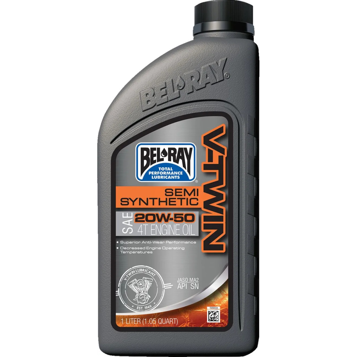 V-twin Semi-synthetic 4-stroke Engine Oil